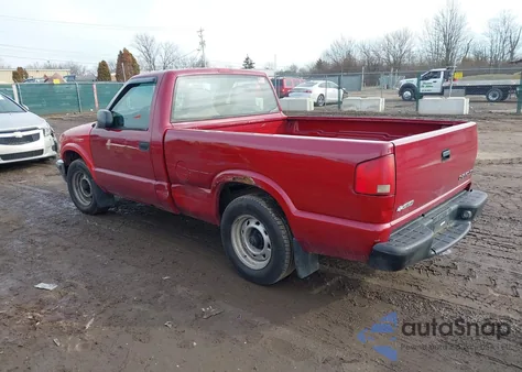 2003 Chevrolet S-10 from USA, damaged, VIN 1GCCS14X838185490
